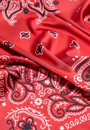 Платок с принтом- Заказать в России