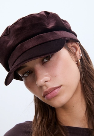 Морская фуражка из бархата- Заказать в России