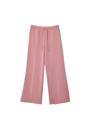 Мягкие джоггеры свободного кроя с отстрочкой- Заказать в России