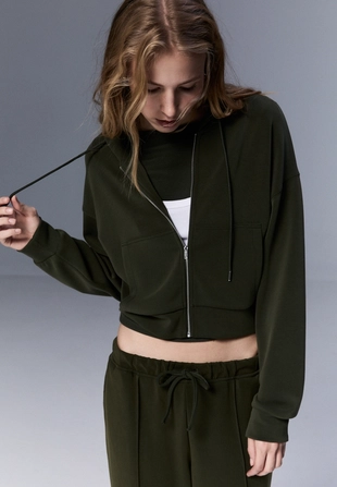 Мягкая толстовка на молнии- Заказать в России