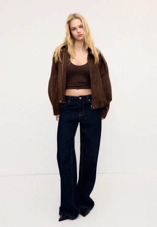 Укороченный топ с горловиной халтер- Заказать в России