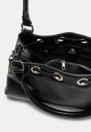 Сумка на плечо с люверсами- Заказать в России