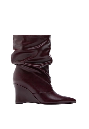 Ботильоны на танкетке свободного кроя- Заказать в России