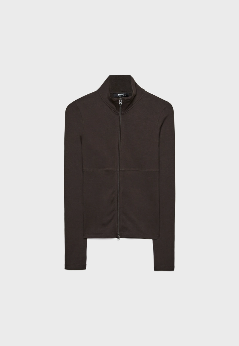 Футболка на двойной молнии