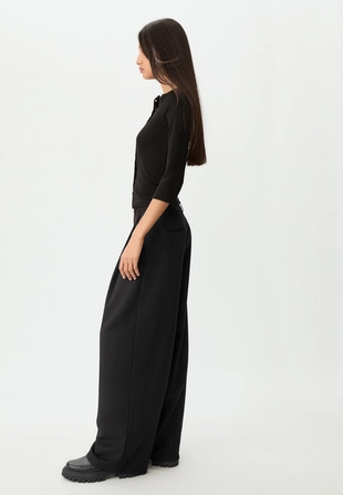 Брюки BARREL со складками- Заказать в России