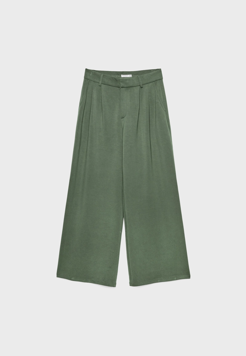 Брюки классические из мягкой ткани