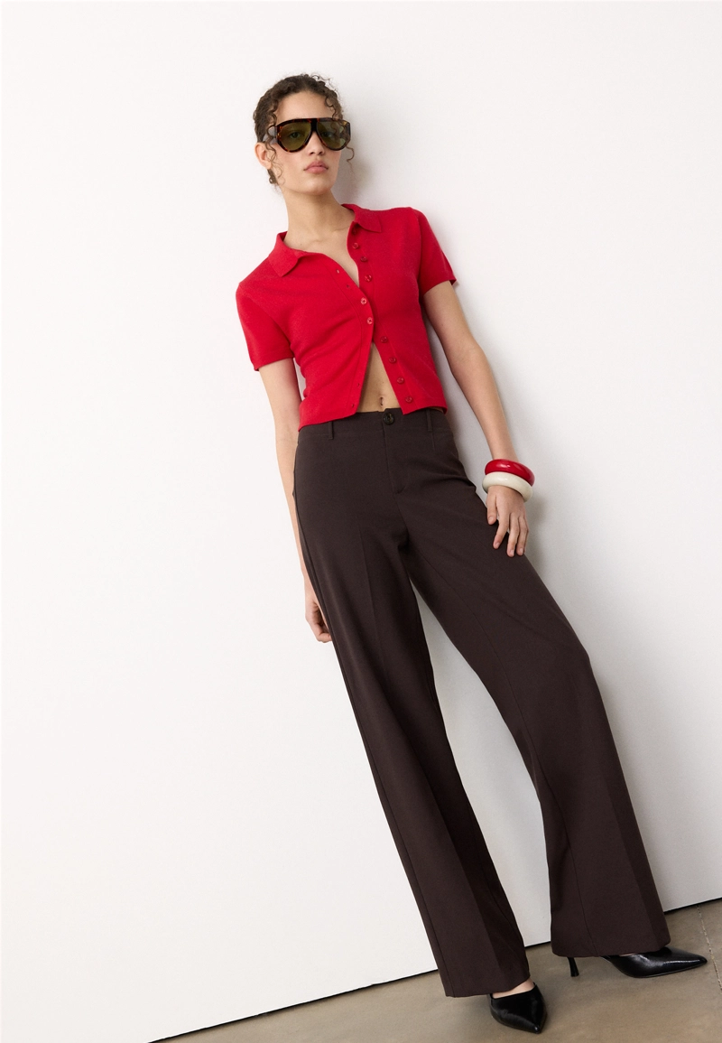 Брюки свободного кроя