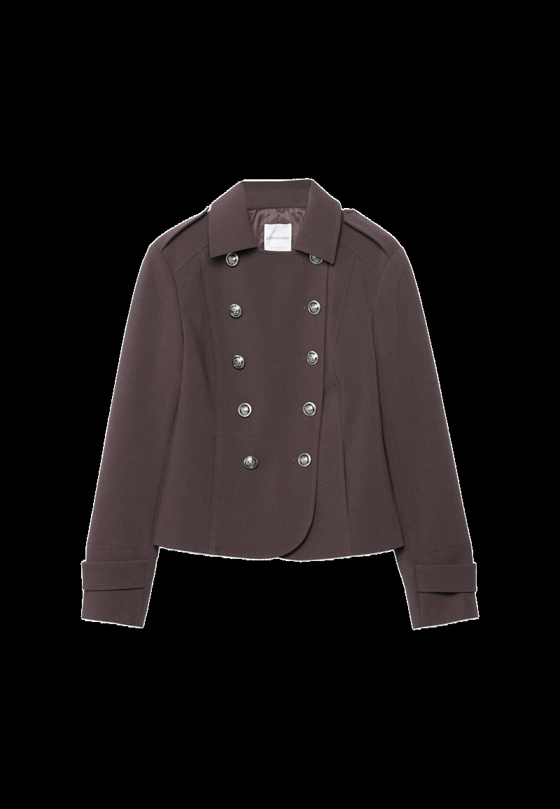 Пиджак с гравированными пуговицами