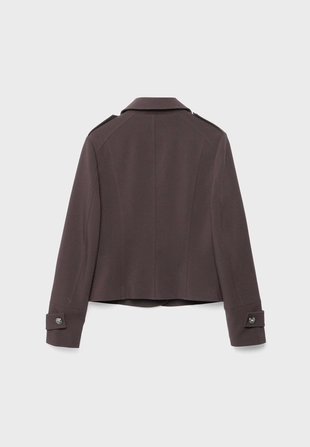 Пиджак с гравированными пуговицами- Заказать в России