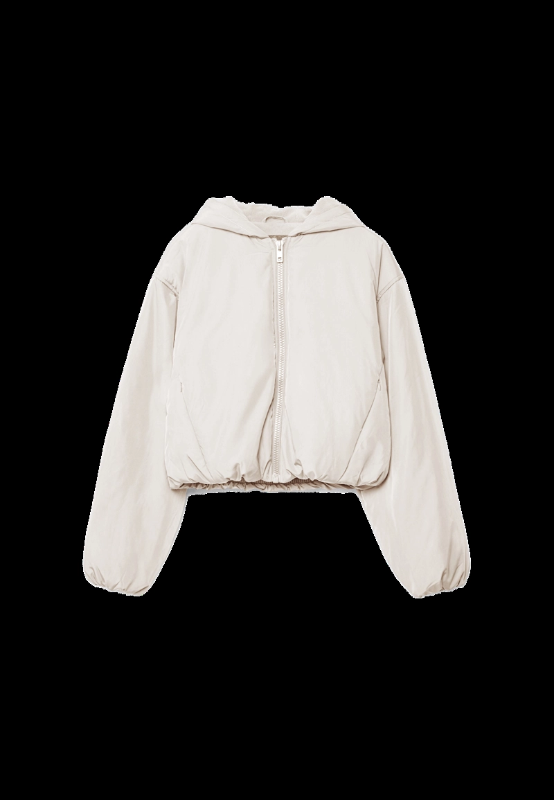 Стеганая куртка-пуховик