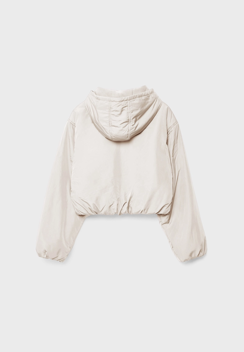 Стеганая куртка-пуховик