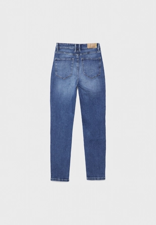 D10 джинсы MOM зауженного кроя- Заказать в России