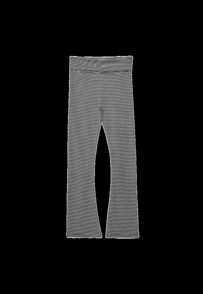 Легинсы клеш в полоску