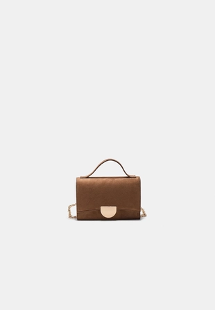 Жесткая мини-сумка с плечевым ремнем- Заказать в России