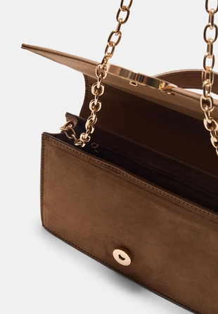 Жесткая мини-сумка с плечевым ремнем- Заказать в России