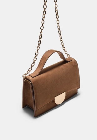 Жесткая мини-сумка с плечевым ремнем- Заказать в России