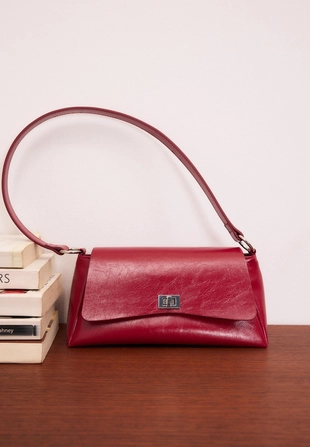 Мини-сумка прямоугольная с большим клапаном- Заказать в России