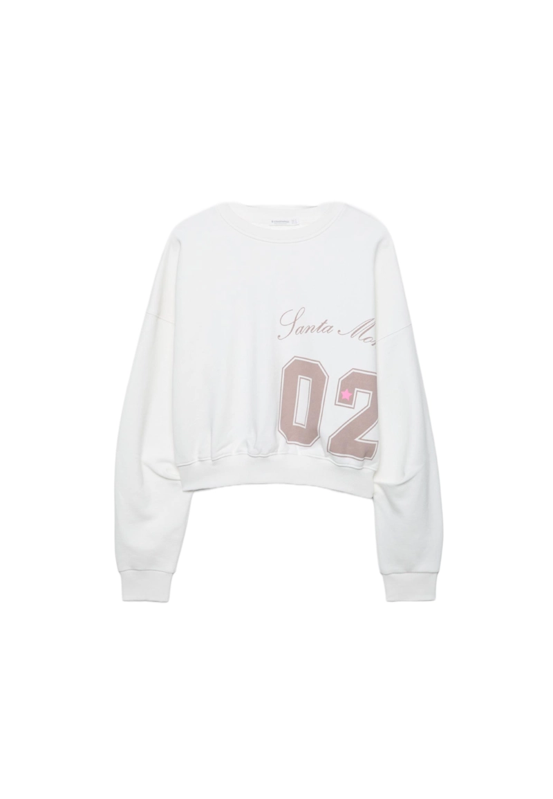 Базовая толстовка с принтом