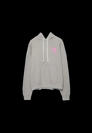 Толстовка с капюшоном с эффектом выцветания- Заказать в России