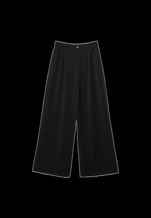 Мягкие брюки с защипами- Заказать в России