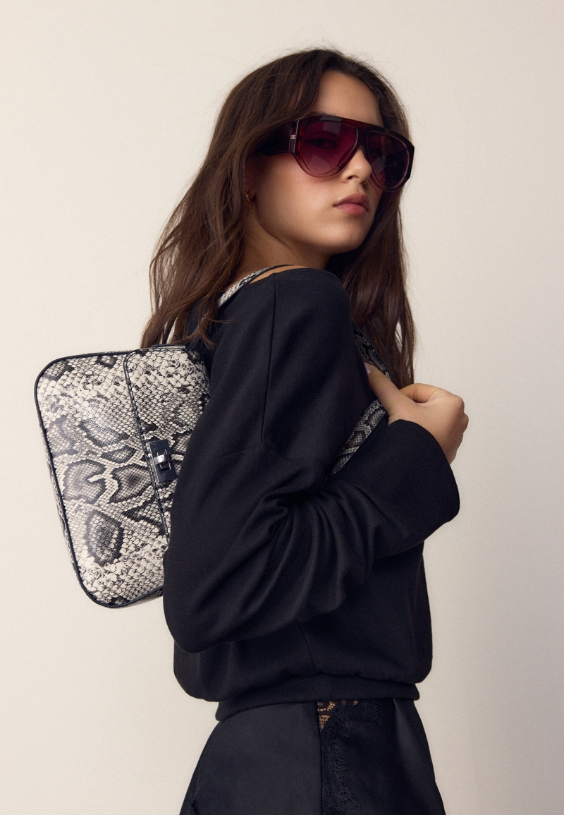 Сумка на плечо с клапаном