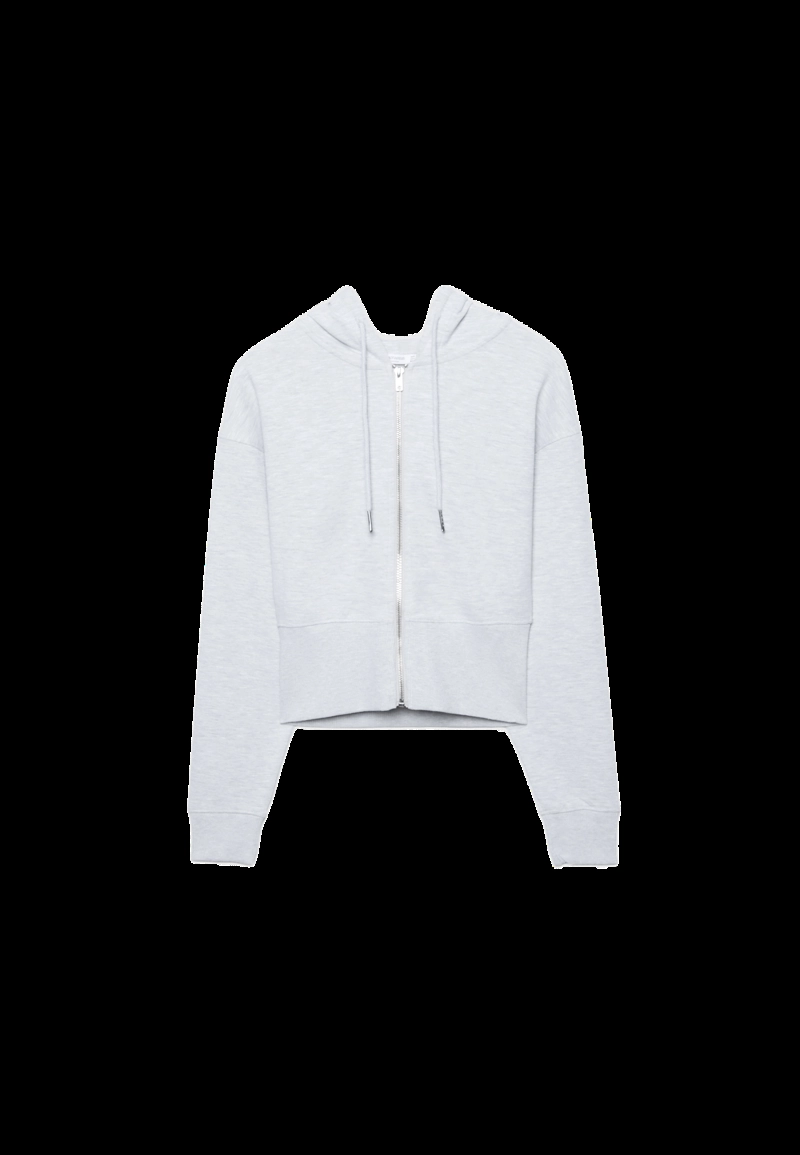 Толстовка на молнии с капюшоном