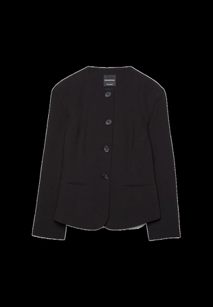 Пиджак без воротника- Заказать в России