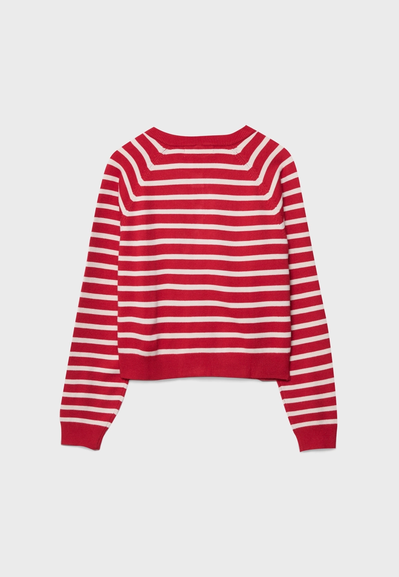 Трикотажный кардиган с пуговицами и рукавами реглан