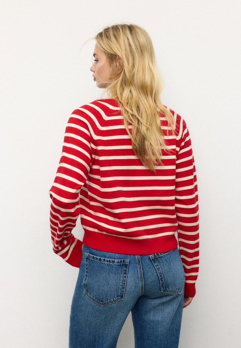 Трикотажный кардиган с пуговицами и рукавами реглан