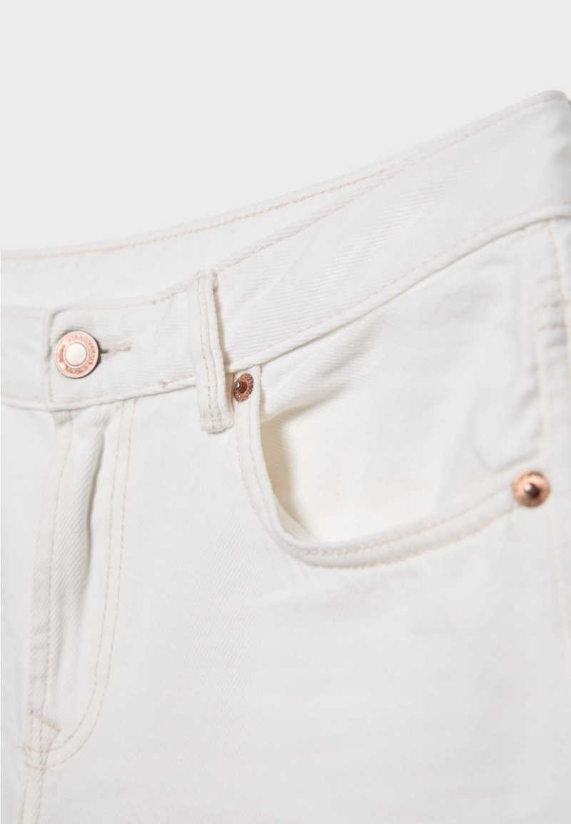 Джинсы D91 из твила с низкой посадкой и широкими штанинами