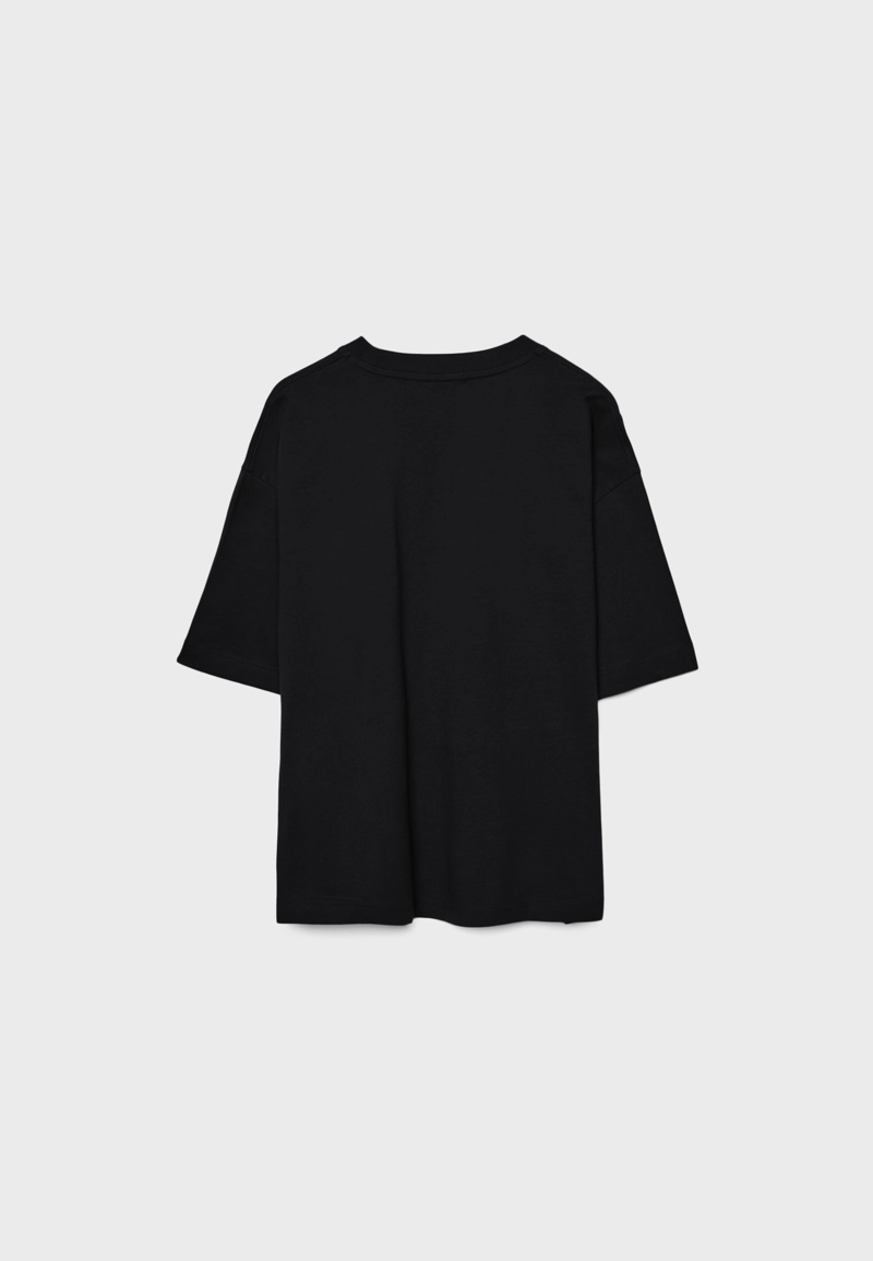 Футболка оверсайз с короткими рукавами