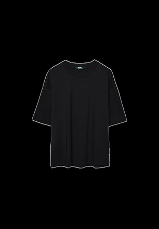 Футболка оверсайз с короткими рукавами- Заказать в России