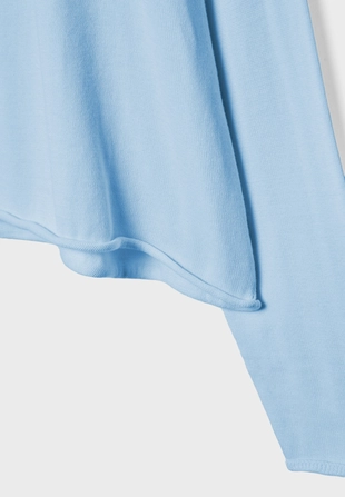 Укороченный джемпер с вырезом «лодочка»- Заказать в России