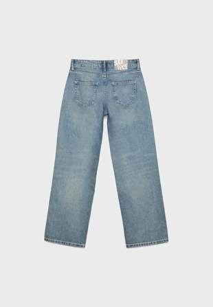 Джинсы-BARREL со средней посадкой- Заказать в России