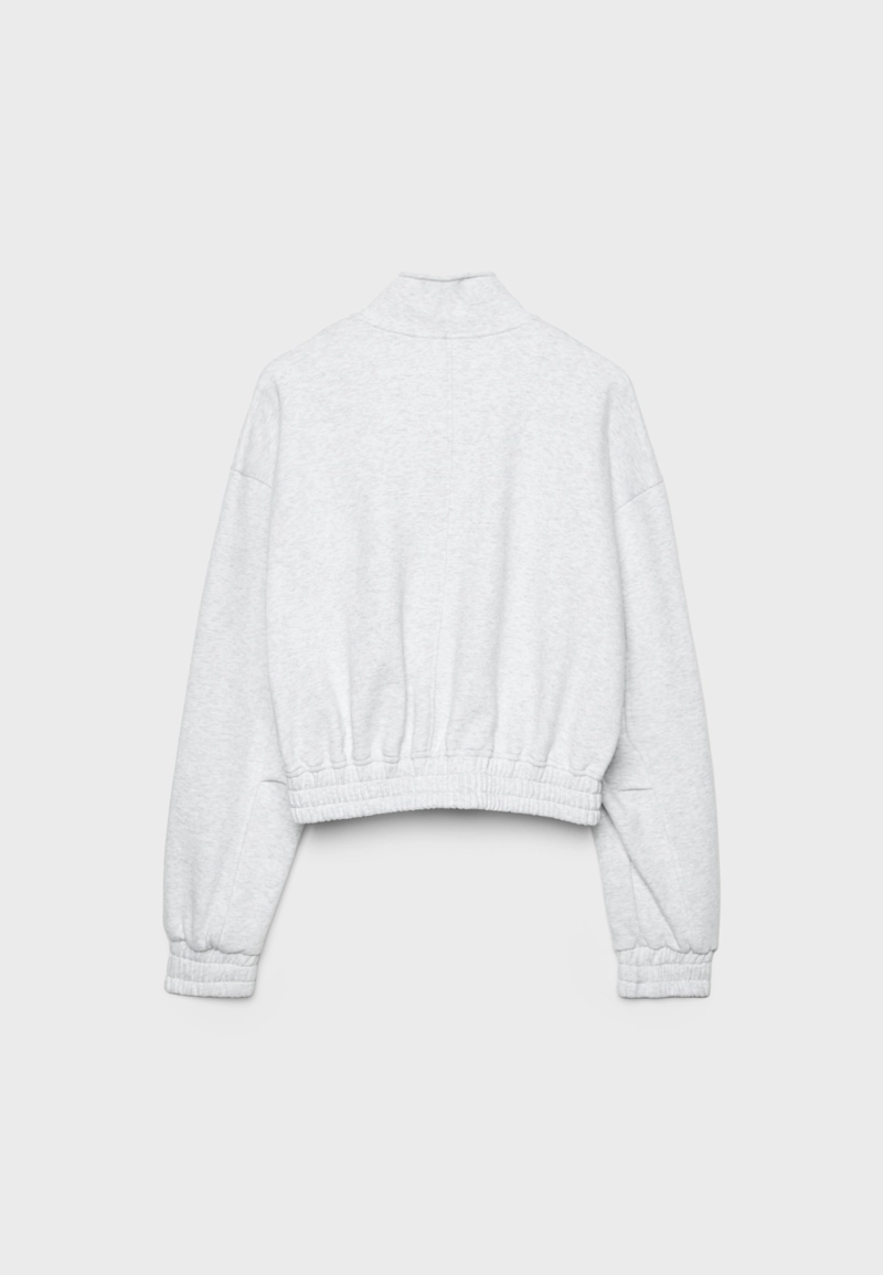 Флисовая куртка с высоким воротником