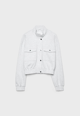 Флисовая куртка с высоким воротником- Заказать в России