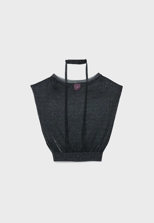 ONE DILEMMA METALLIC THREAD KNIT JUMPER- Заказать в России