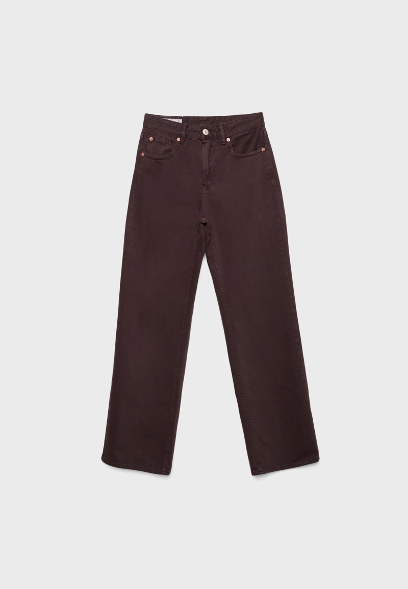 D92 Джинсы прямого широкого кроя