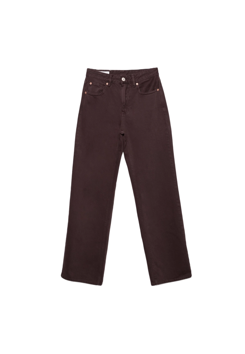 D92 Джинсы прямого широкого кроя