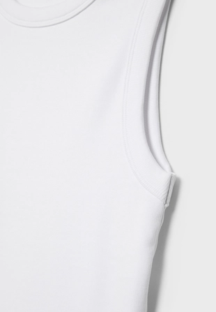 Базовый облегающий топ- Заказать в России