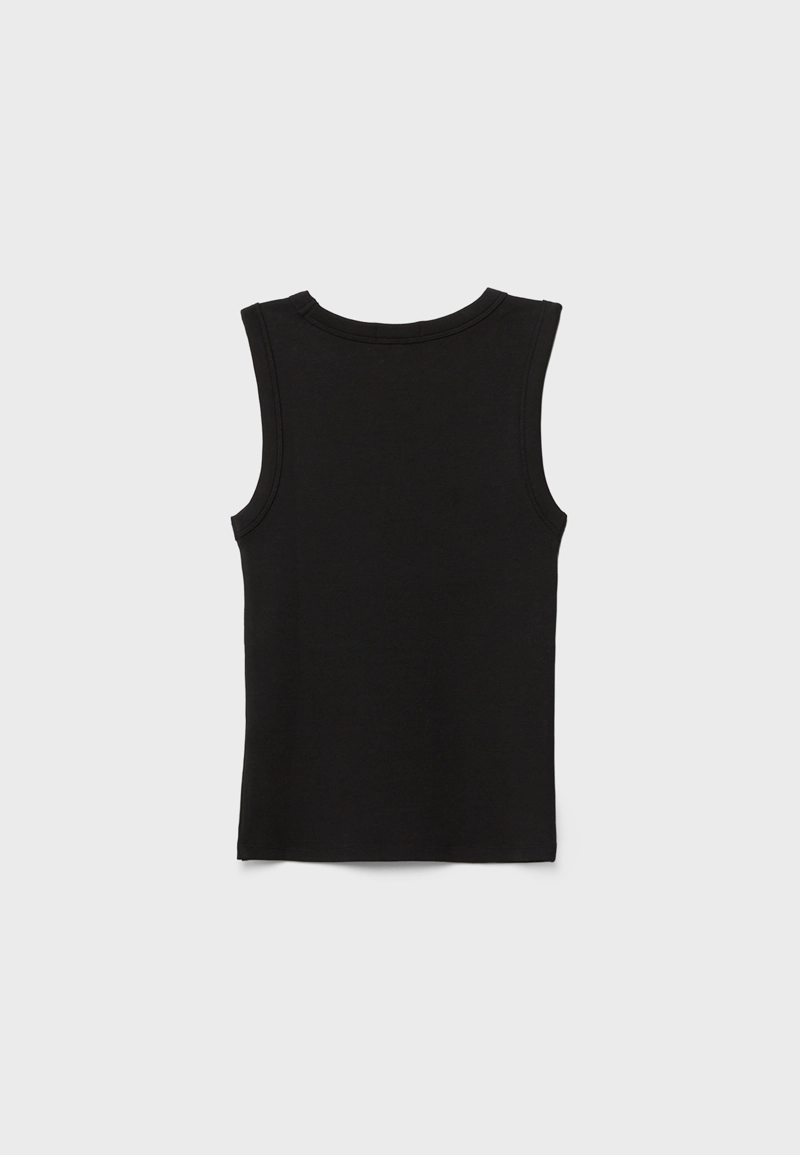 Базовый облегающий топ