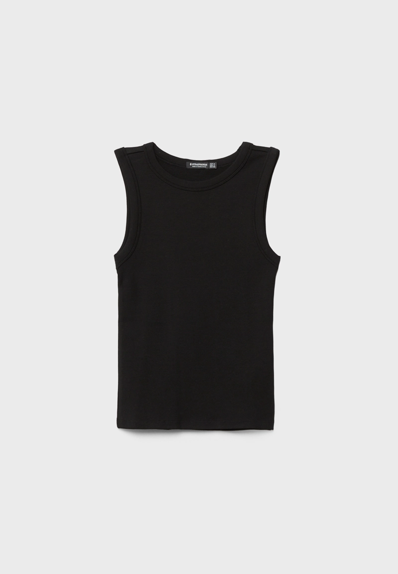 Базовый облегающий топ