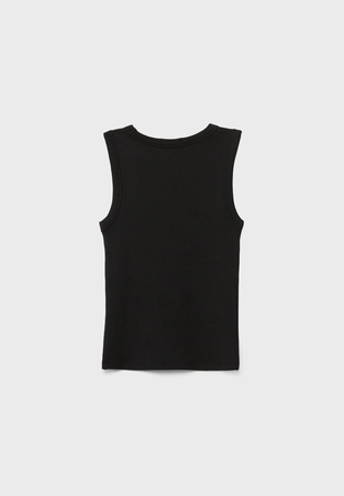 Базовый облегающий топ- Заказать в России