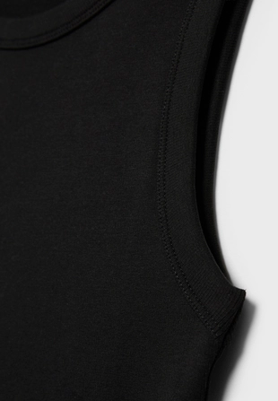 Базовый облегающий топ- Заказать в России