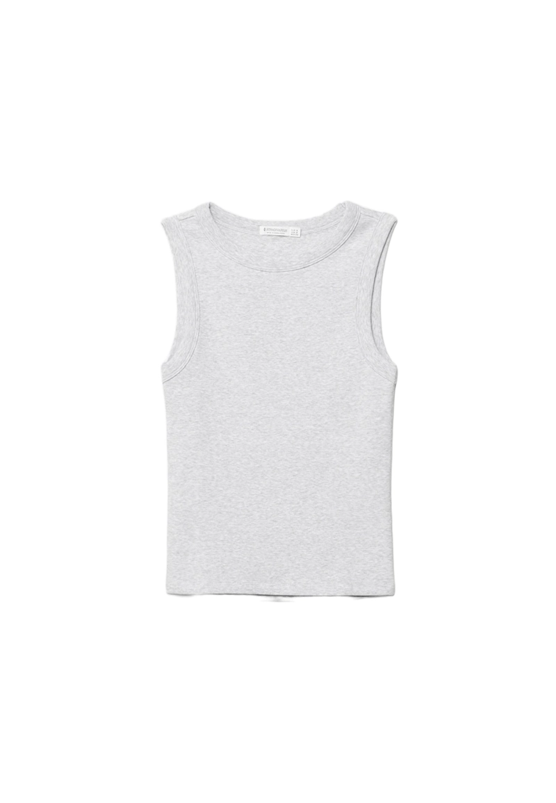 Базовый облегающий топ