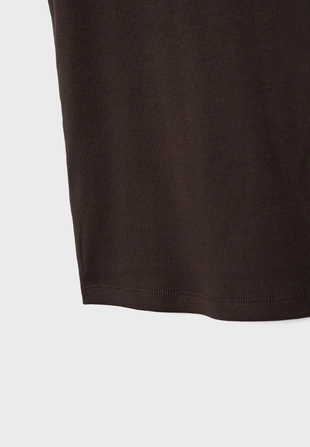 Майка-спина-борцовка в рубчик- Заказать в России