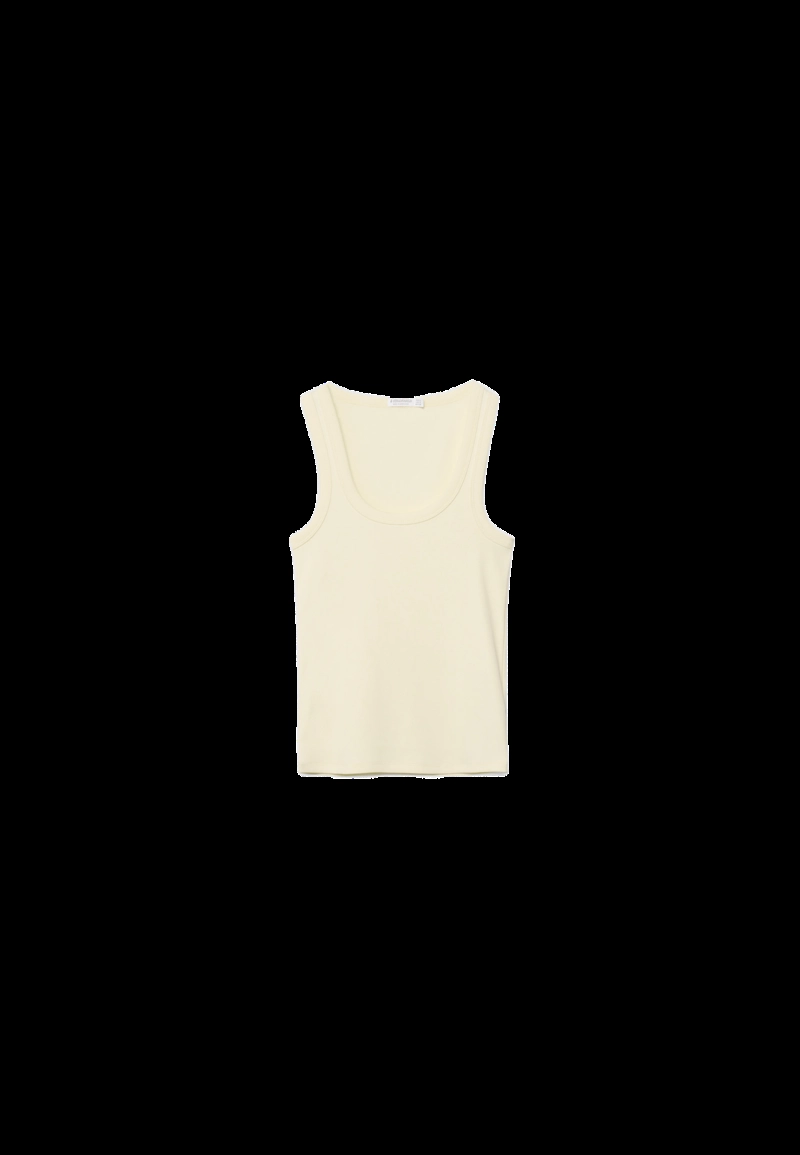 Майка-спина-борцовка в рубчик