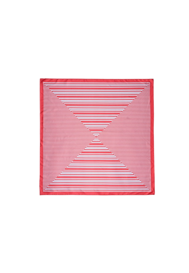 КОМБИНИРОВАННЫЙ ПЛАТОК В ПОЛОСКУ