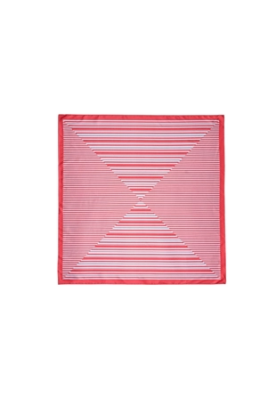 Комбинированный платок в полоску- Заказать в России