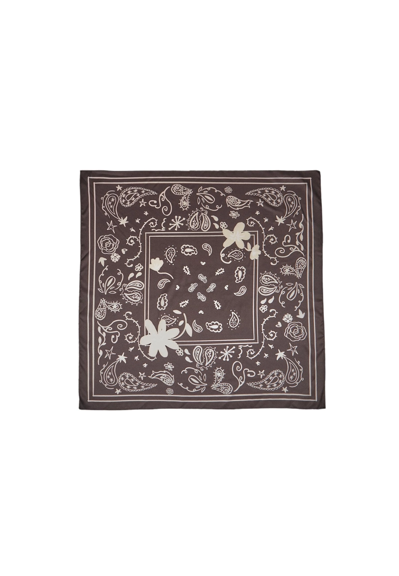 ПЛАТОК С ЦВЕТОЧНЫМ УЗОРОМ «ПЕЙСЛИ»